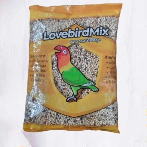 Lovebird Mix Pakan Makanan Burung Love Bird Milet Millet Biji Vitamix