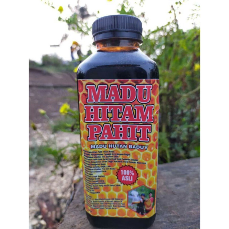 

Madu hitam pahit /madu asli /madu murni 500ml