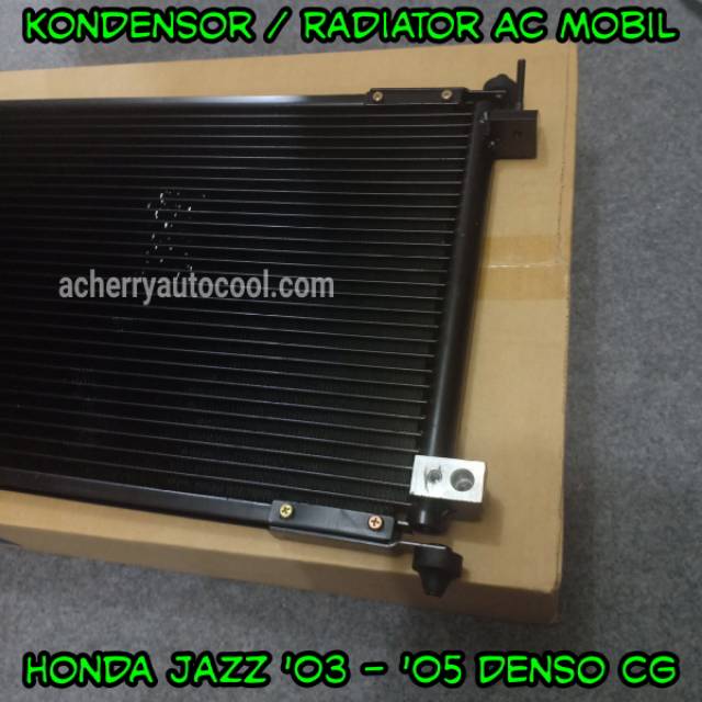 Kondensor Condensor Radiator Ac Mobil Honda Jazz Lama 2003 2005 Denso Cool Gear Indonesia