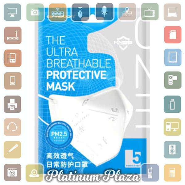 Xiaomi Airmotion One Masker Anti Polusi Virus Corona 1 PCS - KN95 - White`3B0EA1-