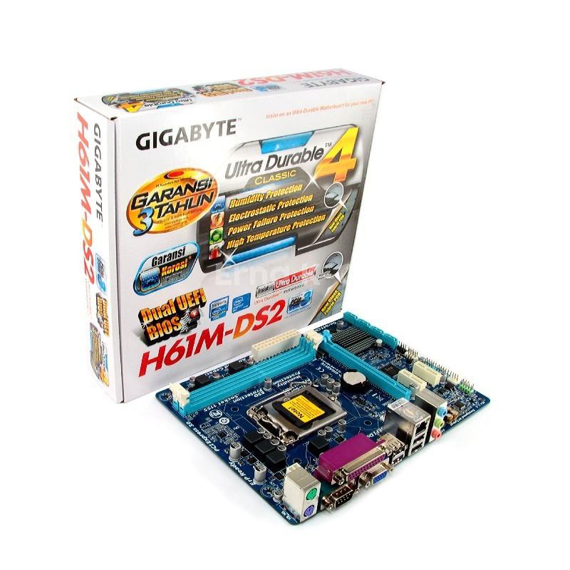 Gigabyte Motherboard H61M-DS2