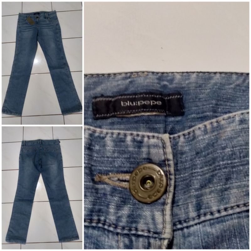 celana jeans blue pepe