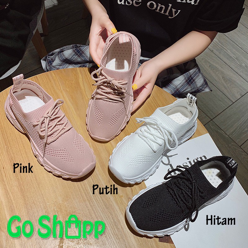 Sepatu Fashion Wanita Import - Sepatu Sneakers Wanita Import High Quality - Sepatu Wanita [H04]-5