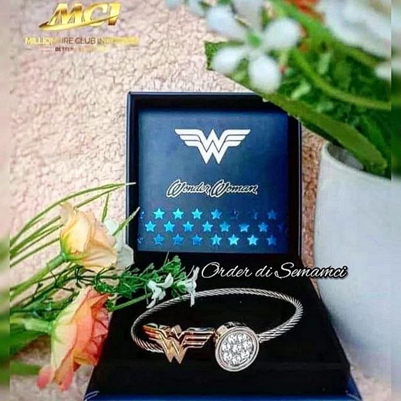 MCI GELANG KESEHATAN WONDER WOMAN ORIGINAL TERMURAH