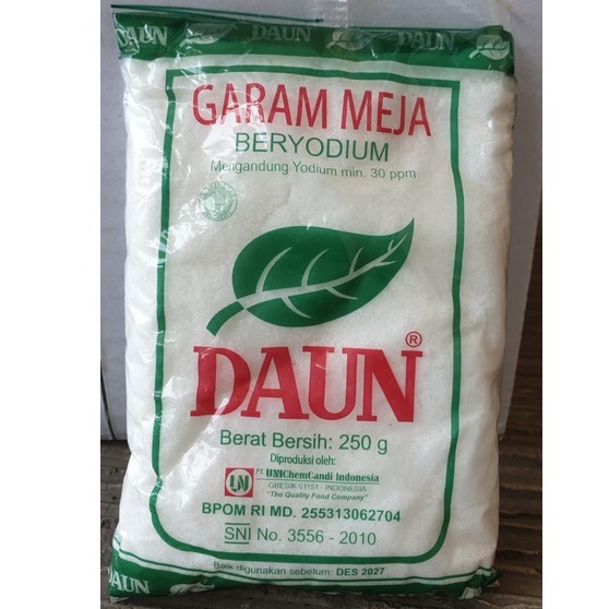 [Pcs / 250 gram] Garam Cap Daun