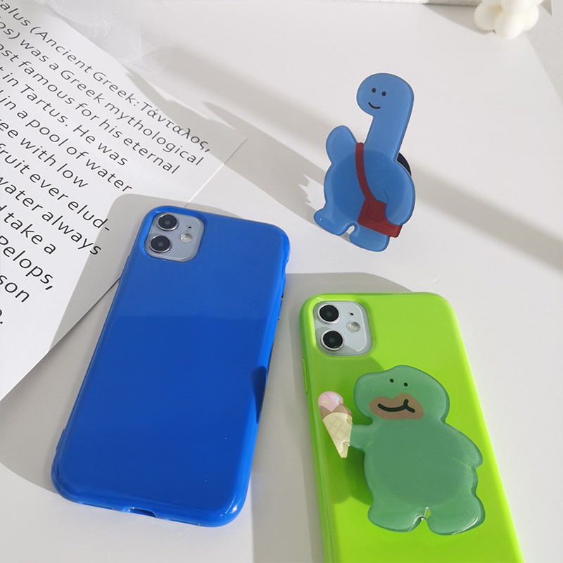 Soft Case HP Gambar Dinosaurus Untuk IPhone 7 / 8 SE 2020 / 7P / 8Plus / X / XS / XR / 11 / 12pro Max HP