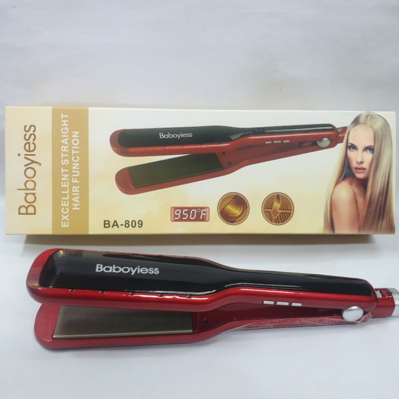 Catok rambut terbaik alat catok suhu original  rebonding lurus dan curly keriting ba-809