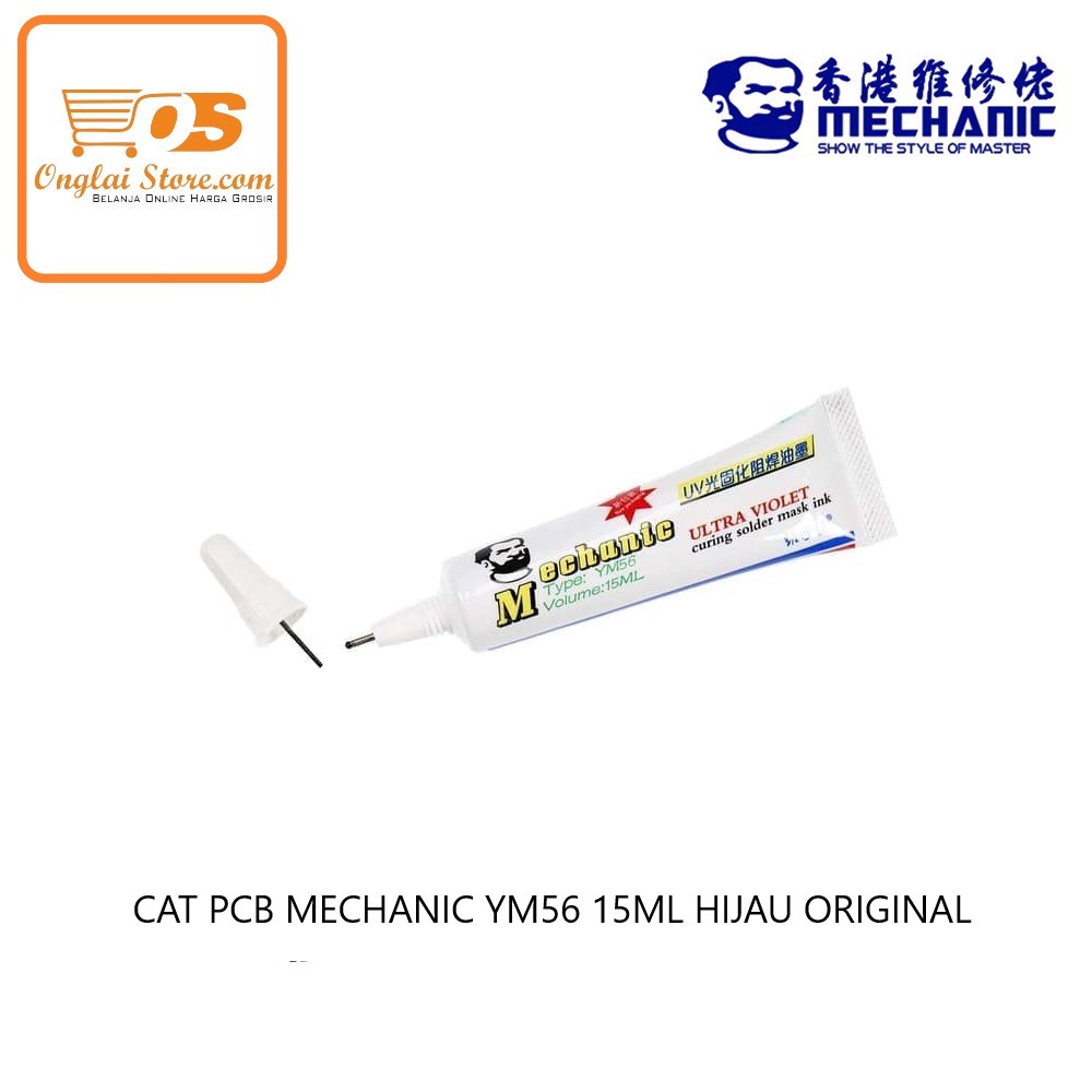 CAT PCB MECHANIC YM56 15ML HIJAU ORIGINAL
