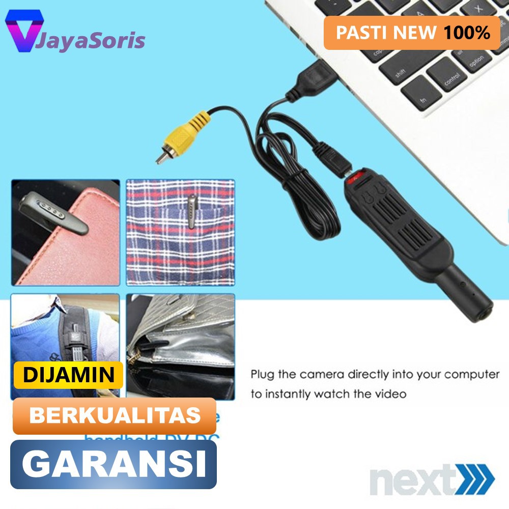 SPY CAMERA CCTV MINI TANPA KABEL KAMERA KECIL PENGINTAI MINI TERSEMBUNYI HIDDEN CAM PULPEN HD JS51