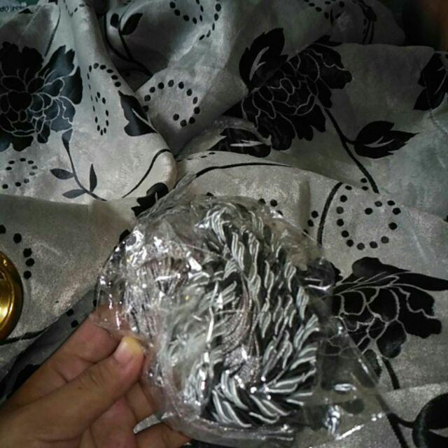 Horden/gorden Blackout Bludru Bolak Balik (harga Perlembar) Uk 1 Pintu / 1 Kaca Jendela