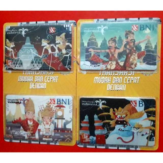 BNI Tapcash BUDAYA &amp; KEARIFAN LOKAL /Like eMONEY eTOLL Flazz or Brizzi