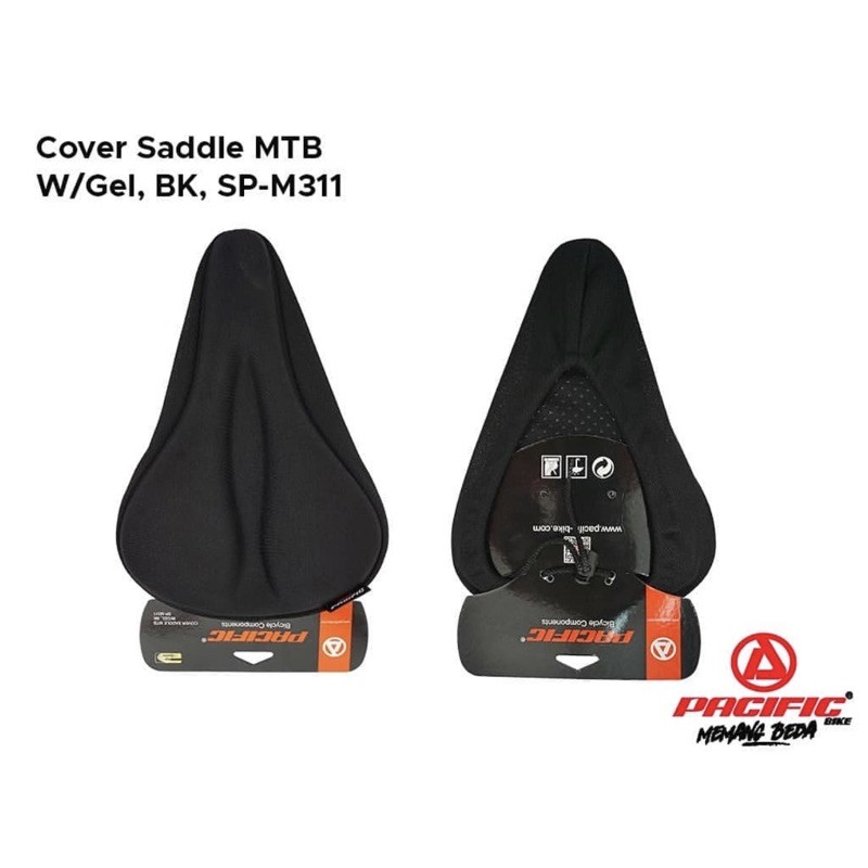 COVER SADEL SADDLE SARUNG JOK SEPEDA GEL EMPUK M311 M 311 BY PACIFIC