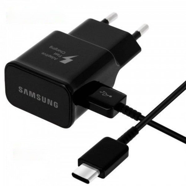 Charger / Casan Original 100% Samsung S8 / S8 Plus Type C Black Only