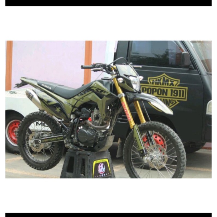 DECAL STIKER crf 150L ARMY full body custom doff/glosyy