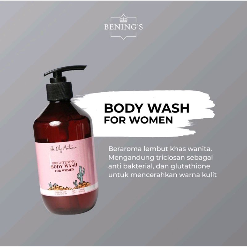 Brightening Body wash for women