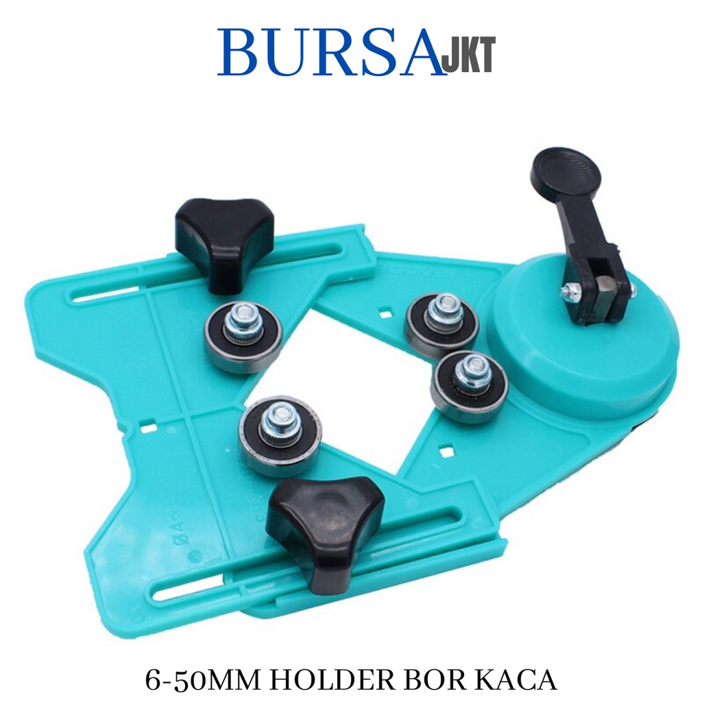 DUDUKAN MATA BOR PELUBANG KERAMIK GRANIT DRILL BIT HOLE LOCATOR 4 - 83 MM ADJUSTABLE