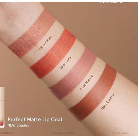 ✭ Dear Me Beauty Perfect Matte Lip Coat - Dear Lauren ✈