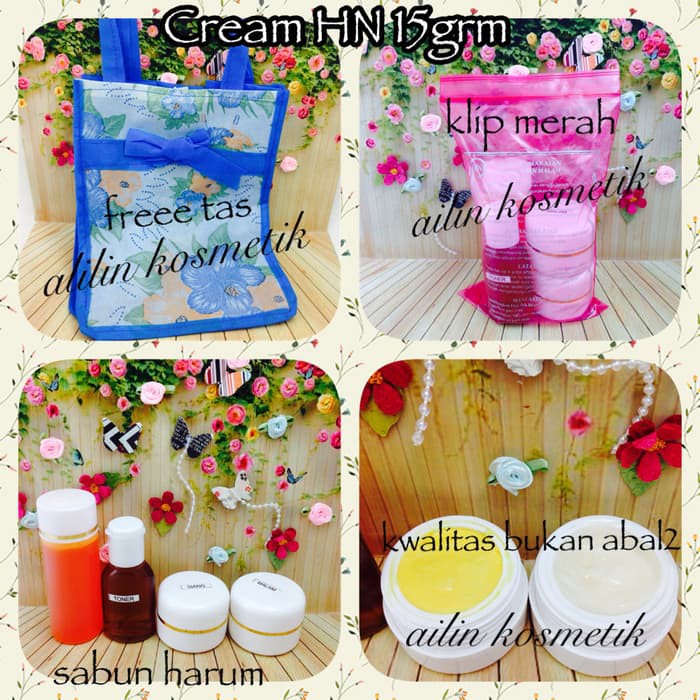 CREAM HN 15gr KWALITAS BAGUS BUKAN ABAL2 SESUAI FOTO FREE TAS  promo