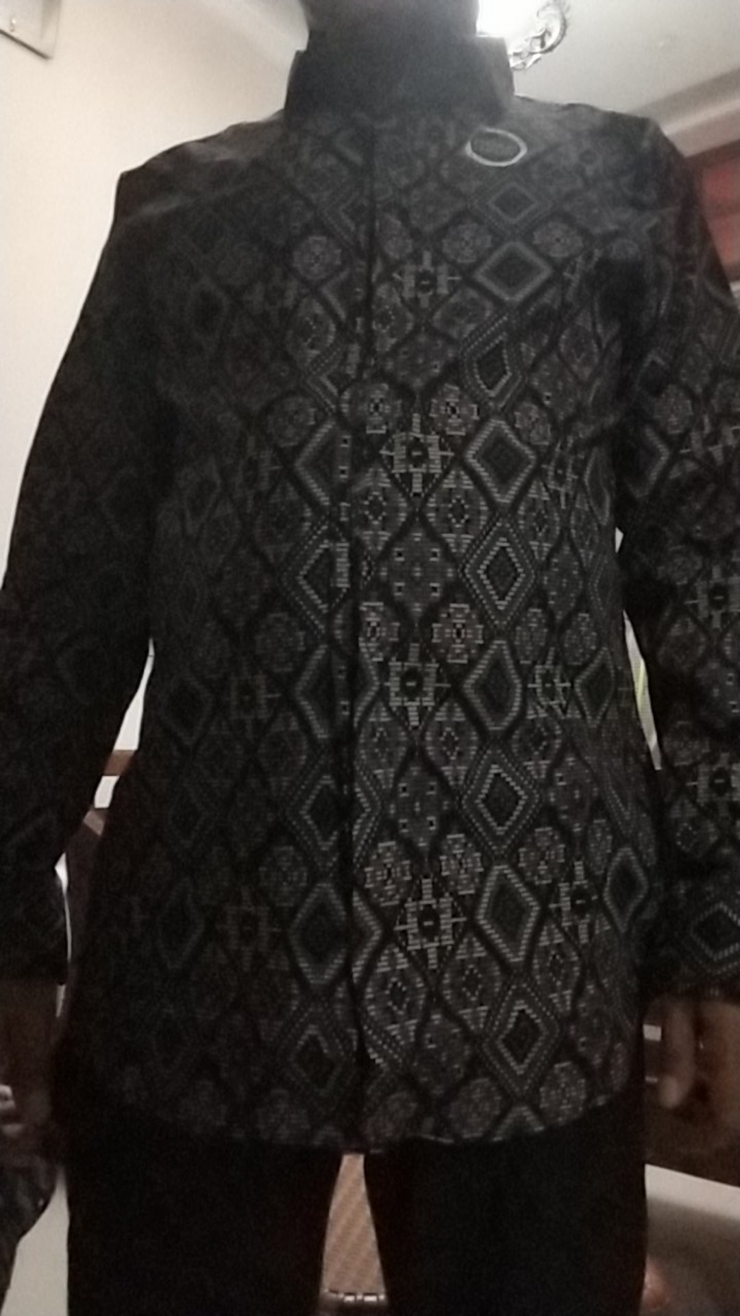 New Arrival Distro Batik Pria Bordir Sogan Hrb026 Batikaf Notoarto Batik Ipnu-ipnu Hem Pria Bel