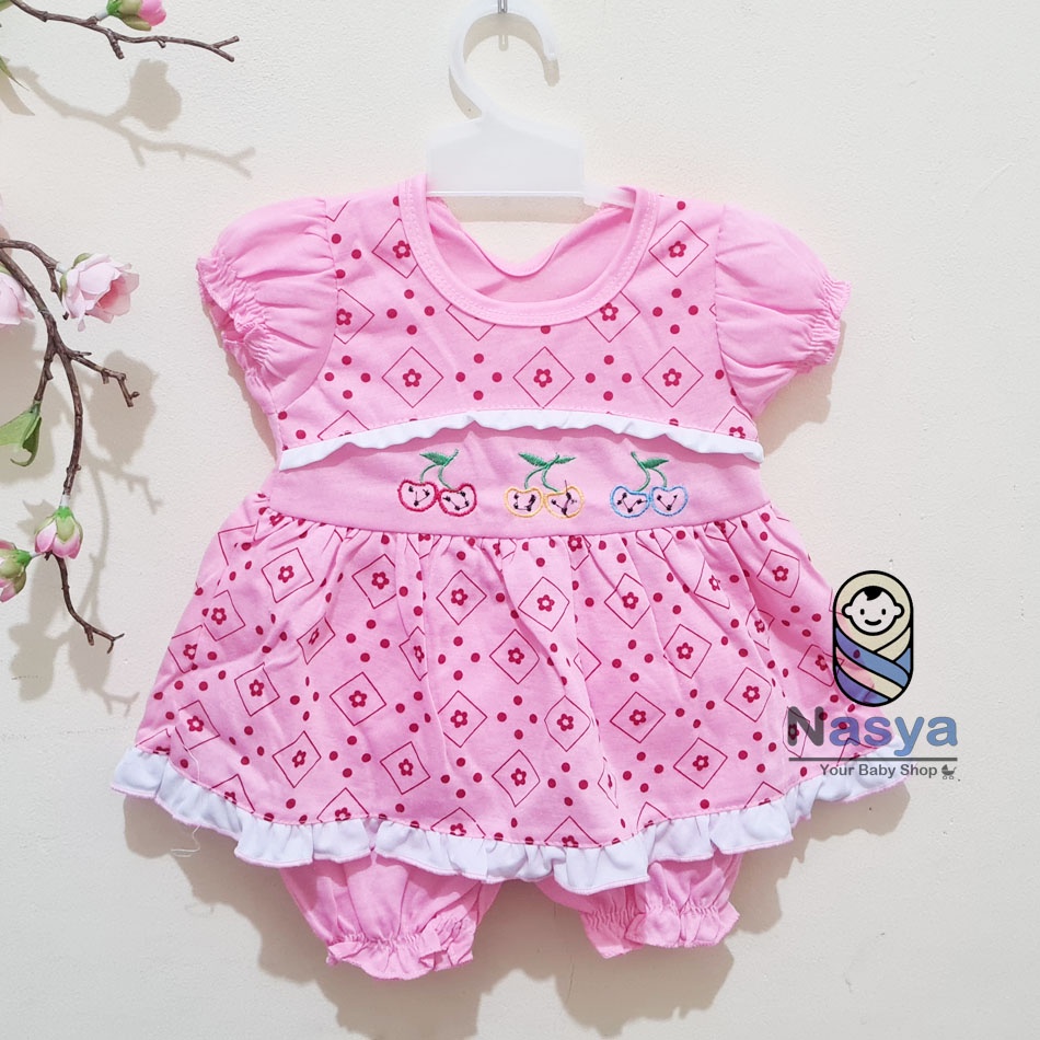 [N-023] Setelan baju bayi / setelan baju anak MURAH  (3-6m)