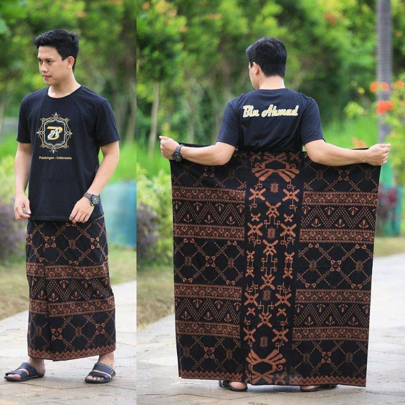 Sarung Palaikat Bawahan Muslim Sarung Santri Pria El rumy Terbaru Fashion Muslim cowok KSI