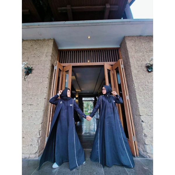 Set Gamis Abaya Suhaila by MEERA Original