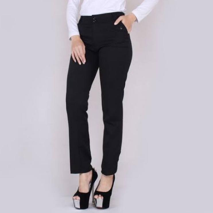 [PKL.02Jl22n] CELANA KANTOR WANITA CELANA KERJA WANITA MODEL PINGGANG