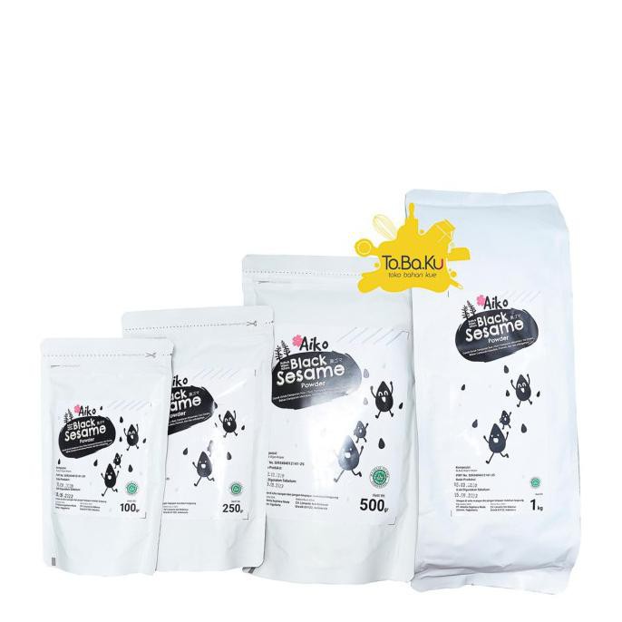 

Populer] Aiko Black Sesame Powder/Bubuk Biji Wijen Hitam Sangrai (Taiwan) 100 G