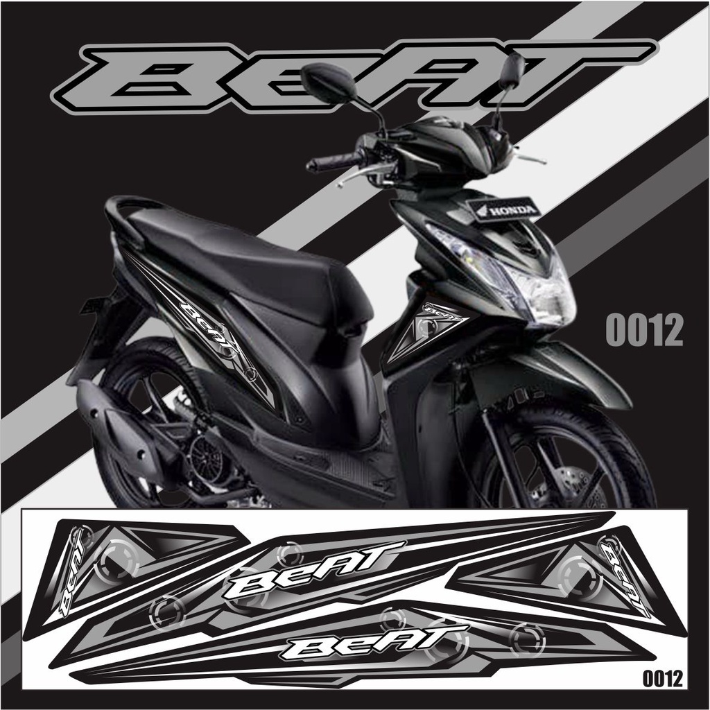 COD STRIPING VARIASI MOTOR BEAT FI VARIASI STICKER MOTOR / VARIASI STICKER MOTOR HONDA BEAT FI VARIA