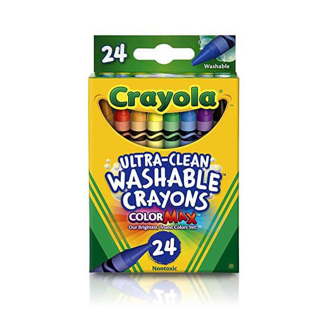 

Diskon Crayola Washable Crayon 24ct Promo Awal tahun