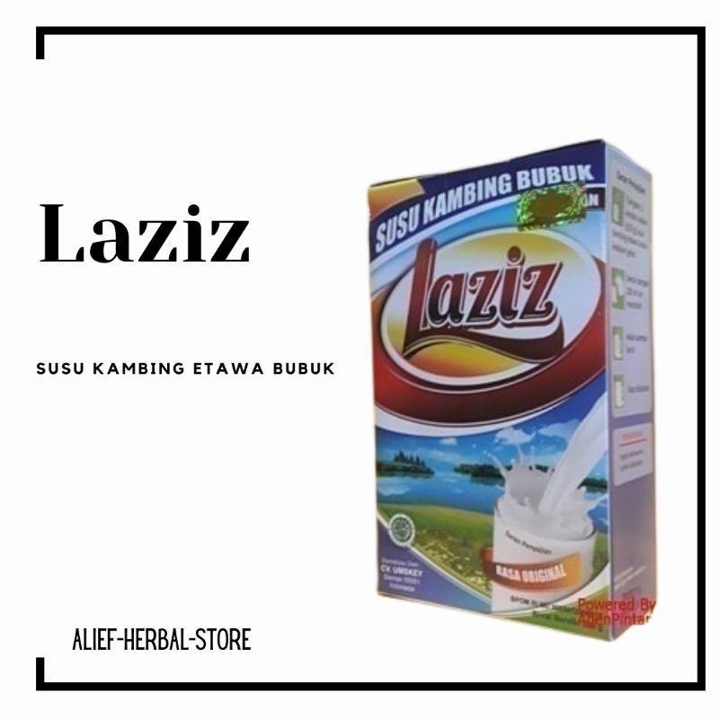 

Susu Kambing Etawa Laziz 200gr Rasa Original | Susu Kambing Laziz Fullcream