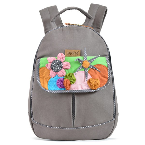 Tas Ransel Kanvas Maika etnik RAKA untuk Wanita