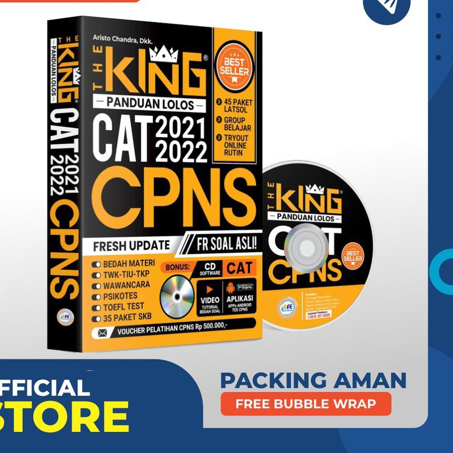 Cuci Gudang Buku Cpns 2021 2022 The King Panduan Lolos Cat Cpns Shopee Indonesia