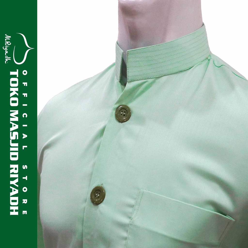 Baju Koko ZAWEEYA Executive Toyobo Polos Warna