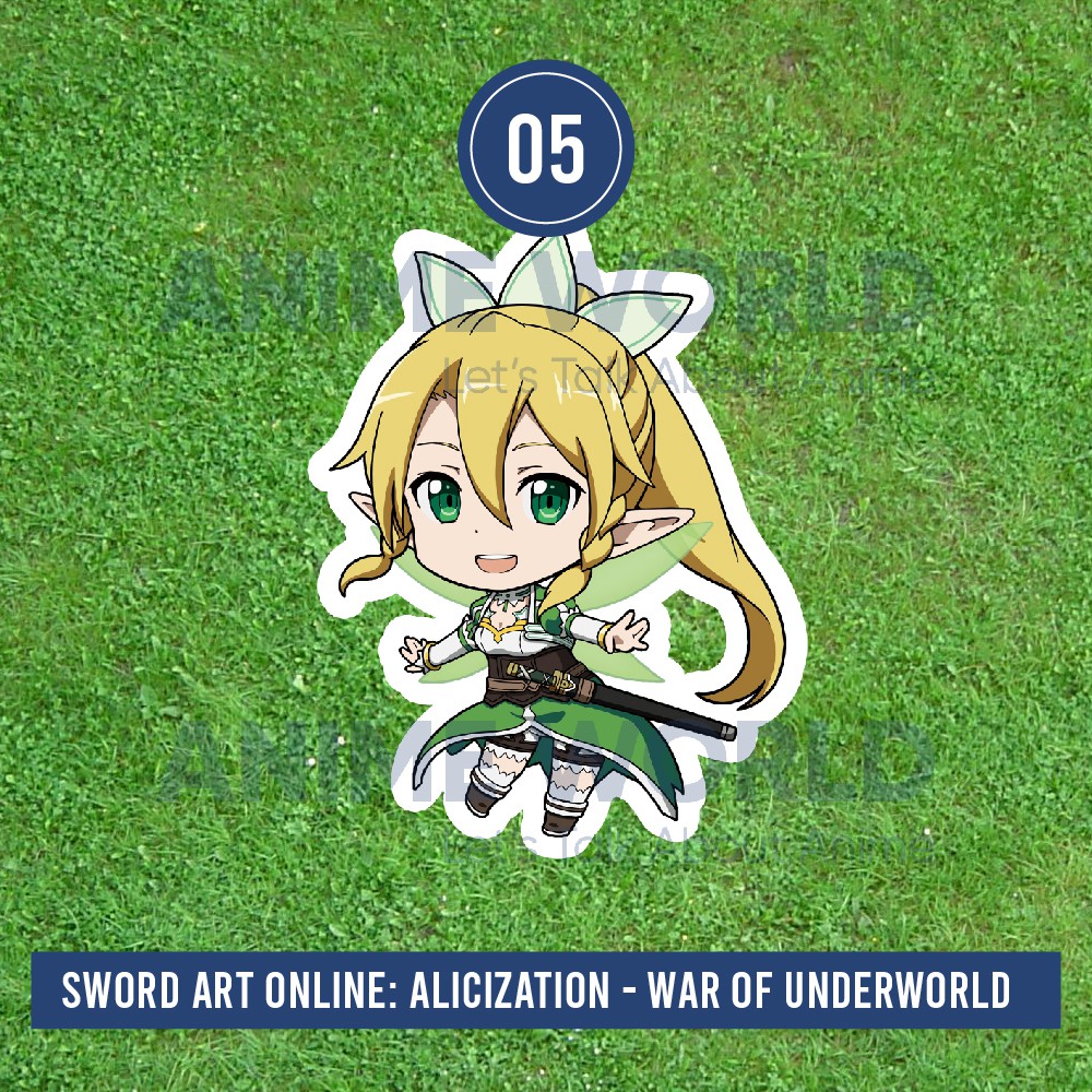 Stiker Anime Sword Art Online Alicization War Of Underworld