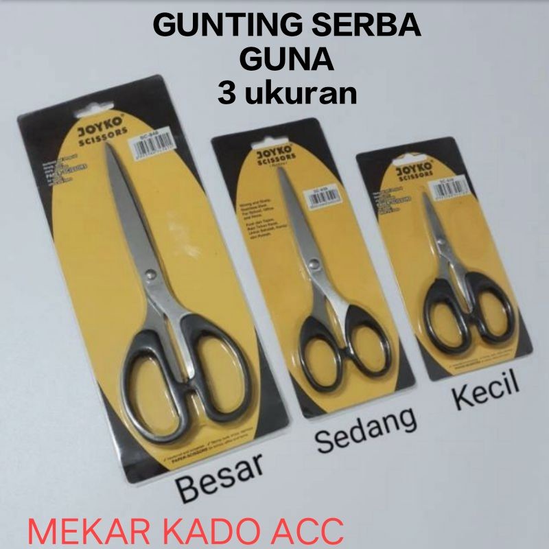 

Gunting Joyko/Kenko 3 ukuran kecil/medium/besar