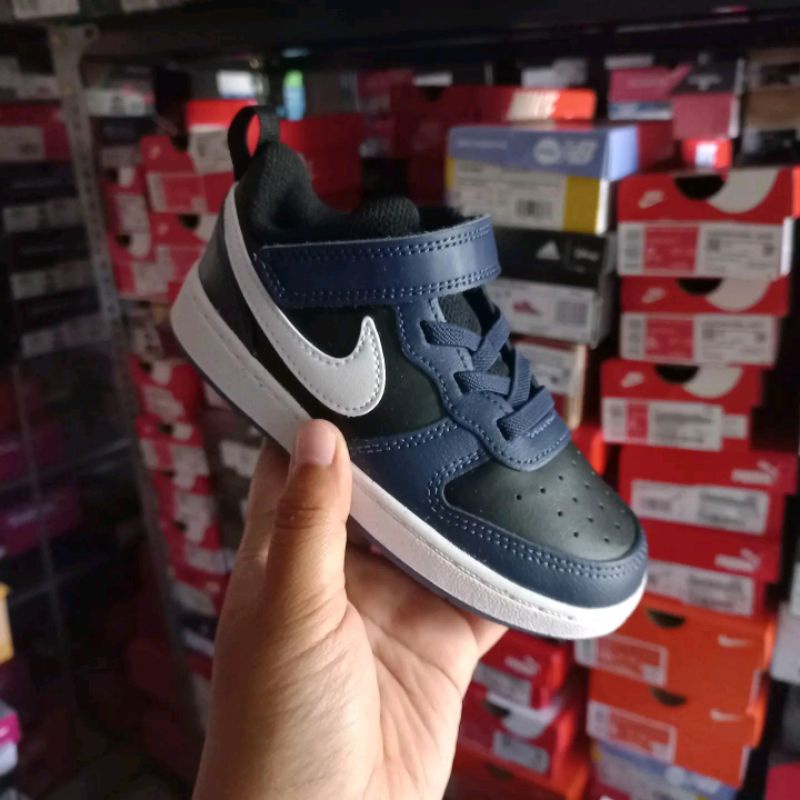 sepatu anak nike borough low navy original store