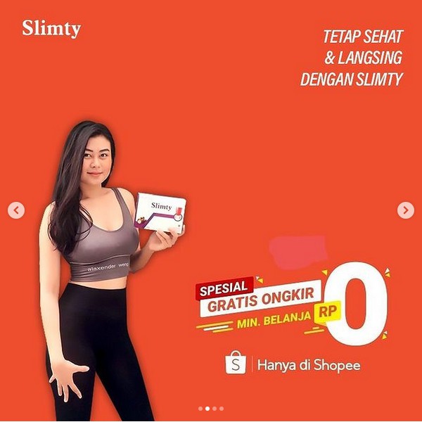 SLIMTY Diet Pelangsing Slim Obat pelangsing badan Pelangsing herbal