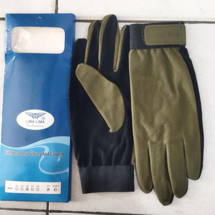 Sarung Tangan Upacara Hijau Army Standar TNI