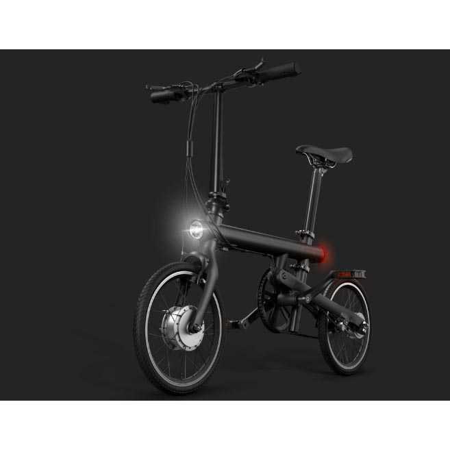 Xiaomi QiCycle EF1 Sepeda Elektrik Lipat Smart Bicycle (China) TDR01Z-Hitam