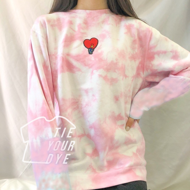 SWEATER TERBARU TIE DYE KOREAN K POP