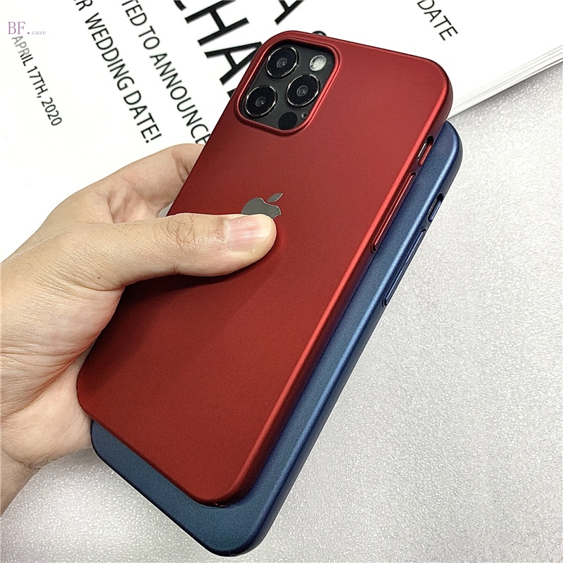 Casing Hard Case PC Frosted Ultra Tipis Untuk Iphone 11 Pro Max 12mini 13mini 12pro 13pro 11promax 12promax