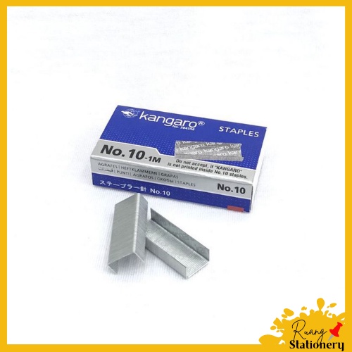 

KANGARO Isi Staples No.10 Refill Stapler HD10 Per Kotak Kecil