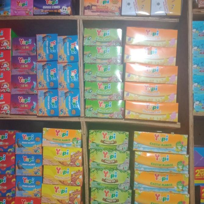 

Diskon permen yupi per box Diskon