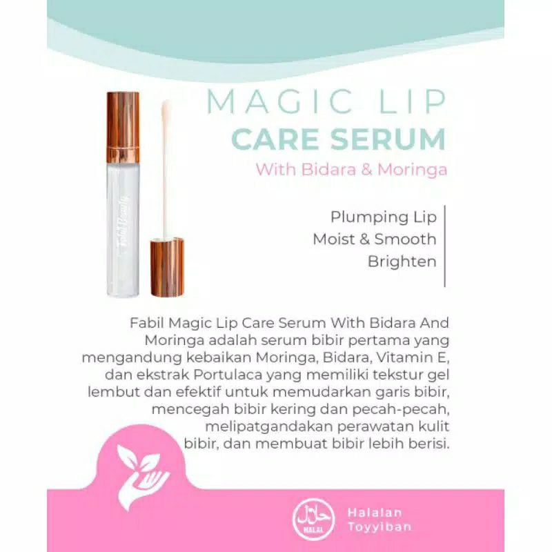 lip serum fabil / magic serum / lip serum fabil skincare herbal