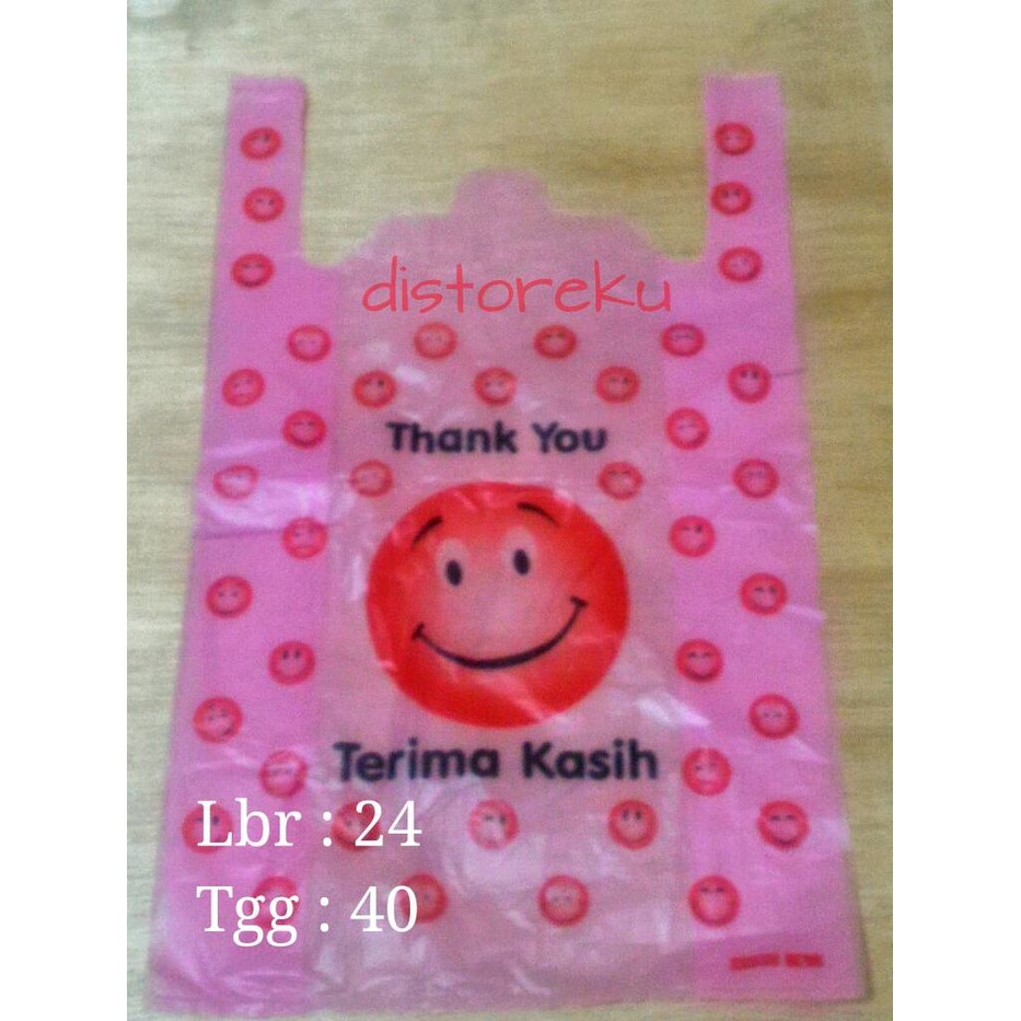 kantong motif warna hd smile hd thank you hd terima kasih mega uk 24