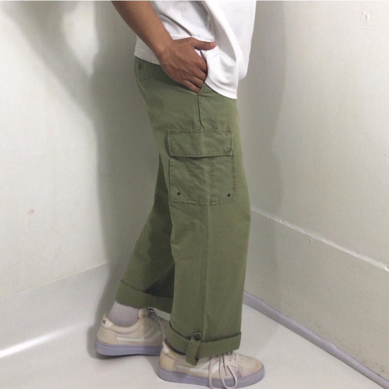 J.CREW CARGO PANTS (green)