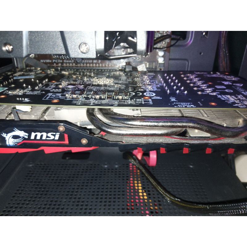 VGA AMD Radeon MSI RX570 / RX 570 GAMING X 4gb No Display bukan 8gb 12gb 470 480 580