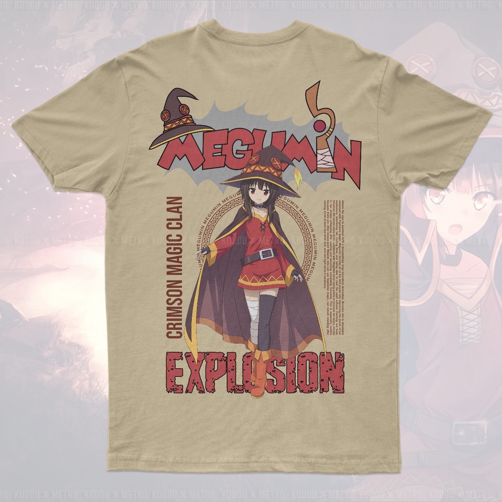 Kaos Megumin Explosion Anime Manga Unisex