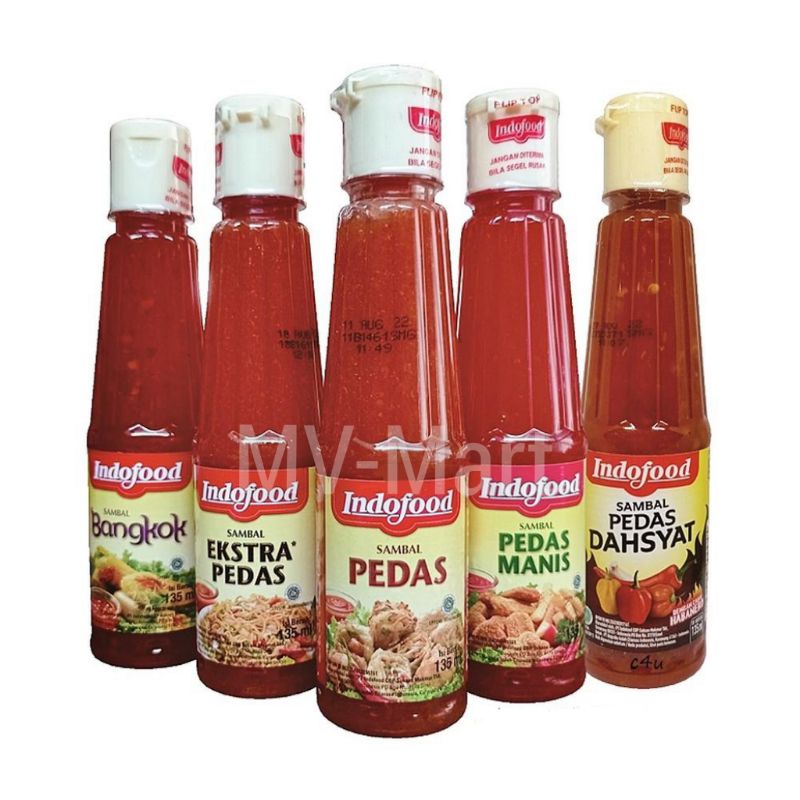 

INDOFOOD Chilli Sauce 135ml - Saus Sambal Indofood 135ml